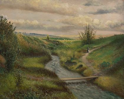 Botič mezi Michlí a Záběhlicemi, 1913