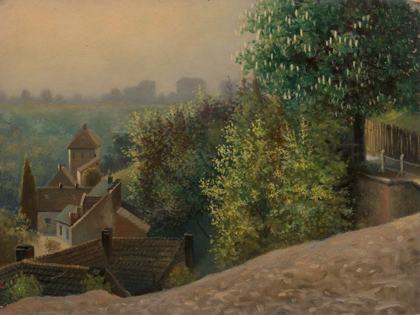 Pohled z Michle, 1915