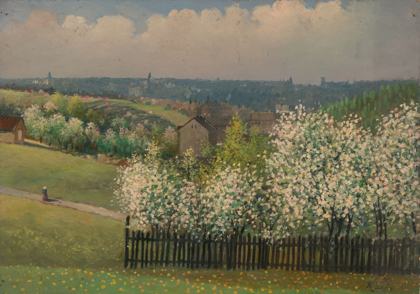 Pohled z Michle, 1927