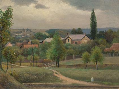 Pohled na Horní Krč od východu, 1922
